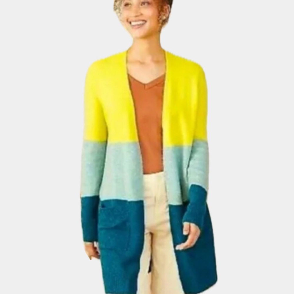 Multicolor Cardigan long
